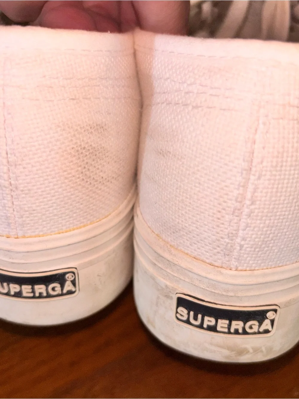 Superga 2790 White Platform Sneakers EU 39.5